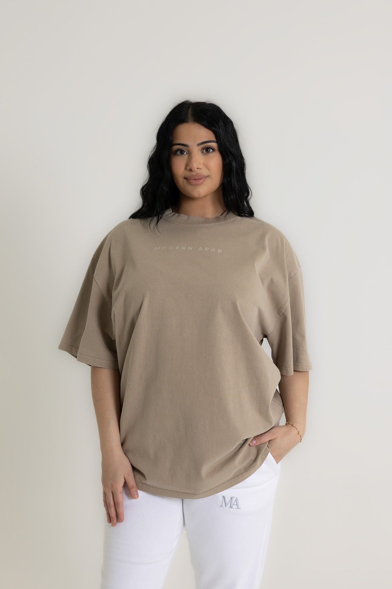 Modern Arab Premium Tee (Faded Khaki)