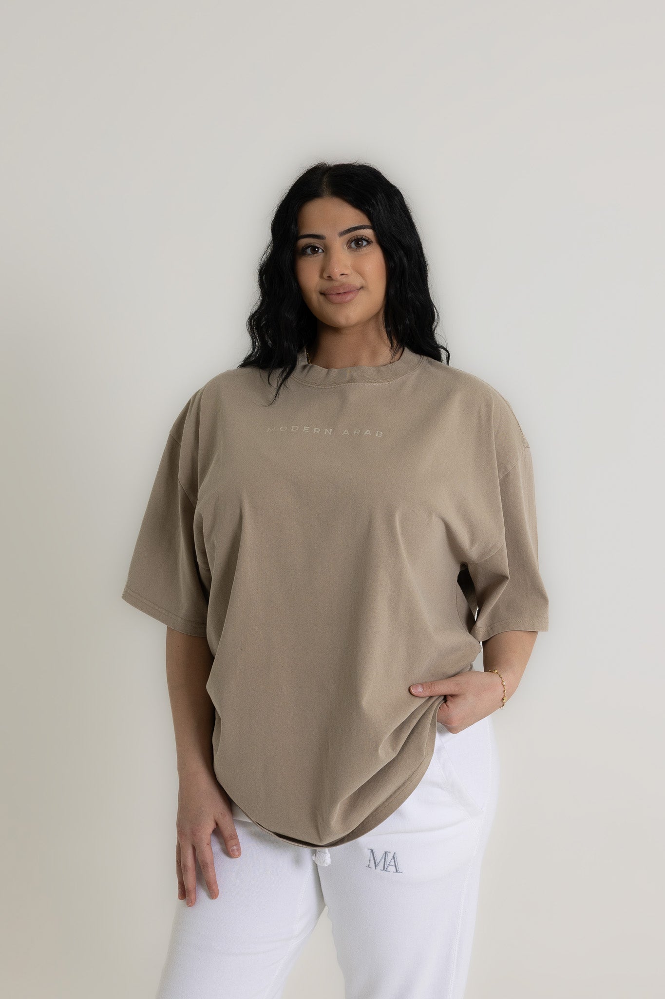 Modern Arab Premium Tee (Faded Khaki)
