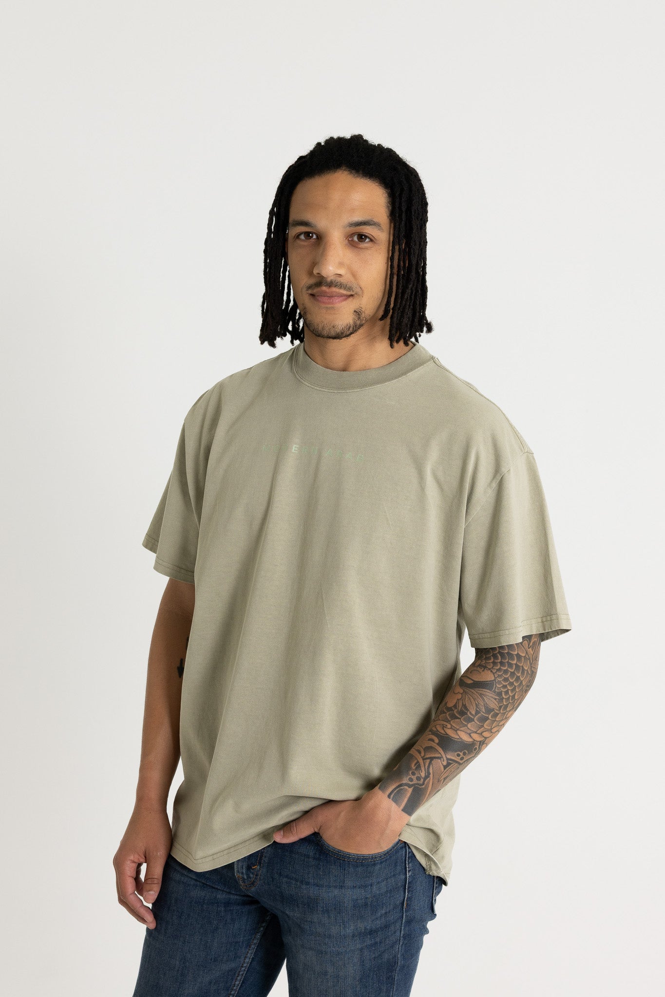 Modern Arab Premium Tee (Faded Green)